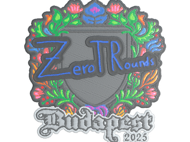 Sticker | ztr (Embroidered) | Budapest 2025