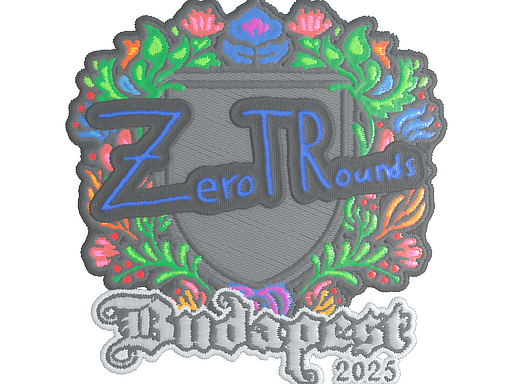 Sticker | ztr (Embroidered) | Budapest 2025