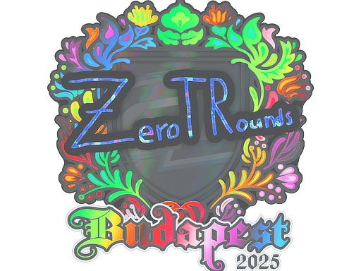 Sticker | ztr (Holo) | Budapest 2025