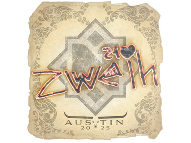 Sticker | zweih | Austin 2025