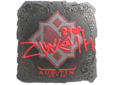 Sticker | zweih (Foil) | Austin 2025