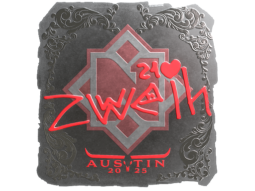 Sticker | zweih (Foil) | Austin 2025