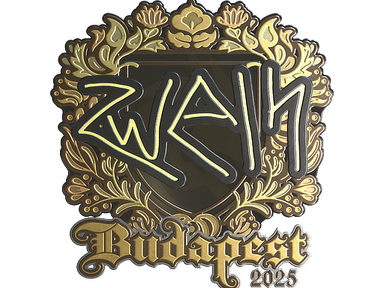 Sticker | zweih (Gold) | Budapest 2025