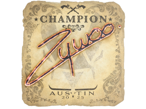 Sticker | ZywOo (Champion) | Austin 2025