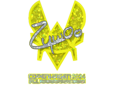 Sticker | ZywOo (Glitter) | Copenhagen 2024
