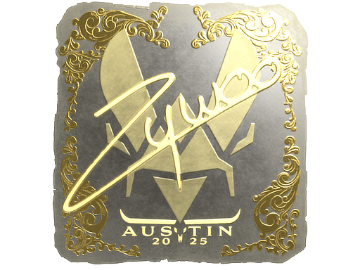 Sticker | ZywOo (Gold) | Austin 2025