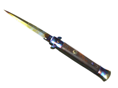 Stiletto Knife | Case Hardened