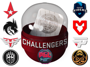 Stockholm 2021 Challengers Sticker Capsule