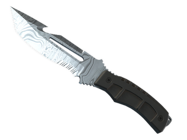 Survival Knife | Damascus Steel