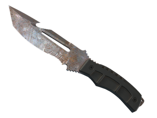 ★ Survival Knife | Rust Coat (Battle-Scarred)