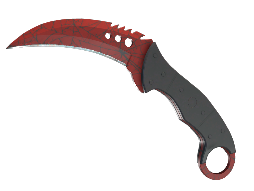 ★ Talon Knife | Crimson Web (Battle-Scarred)
