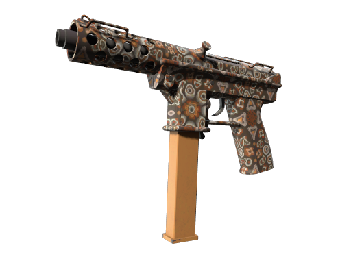 Tec-9 | Orange Murano (Battle-Scarred)