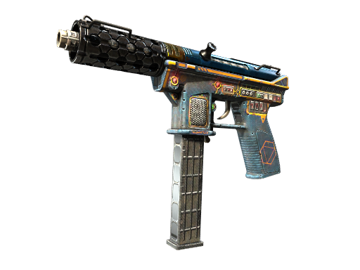 Tec-9 | Remote Control (Battle-Scarred)