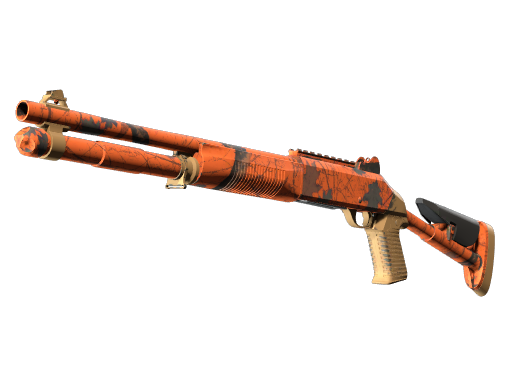 XM1014 | Blaze Orange (Battle-Scarred)