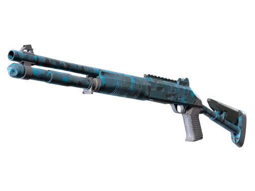 XM1014 | VariCamo Blue (Battle-Scarred)